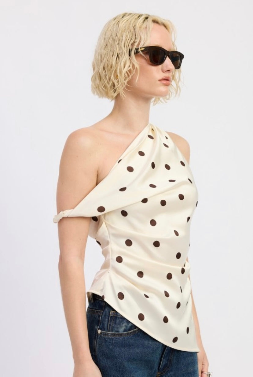 Noemi One Shoulder Top