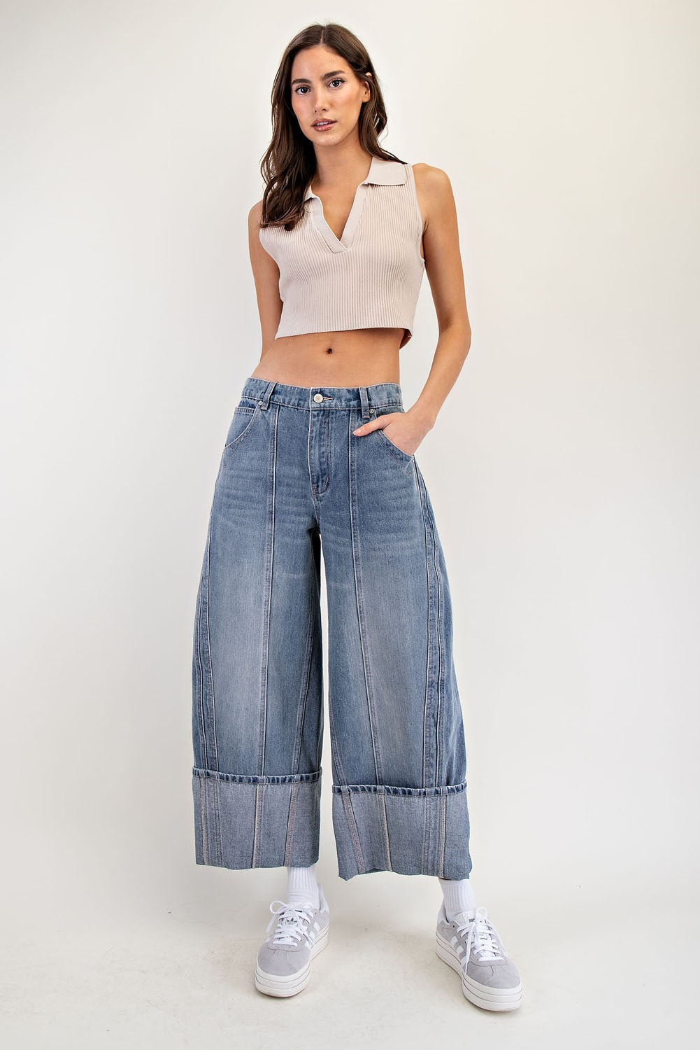 Lucia Wide Leg Jeans