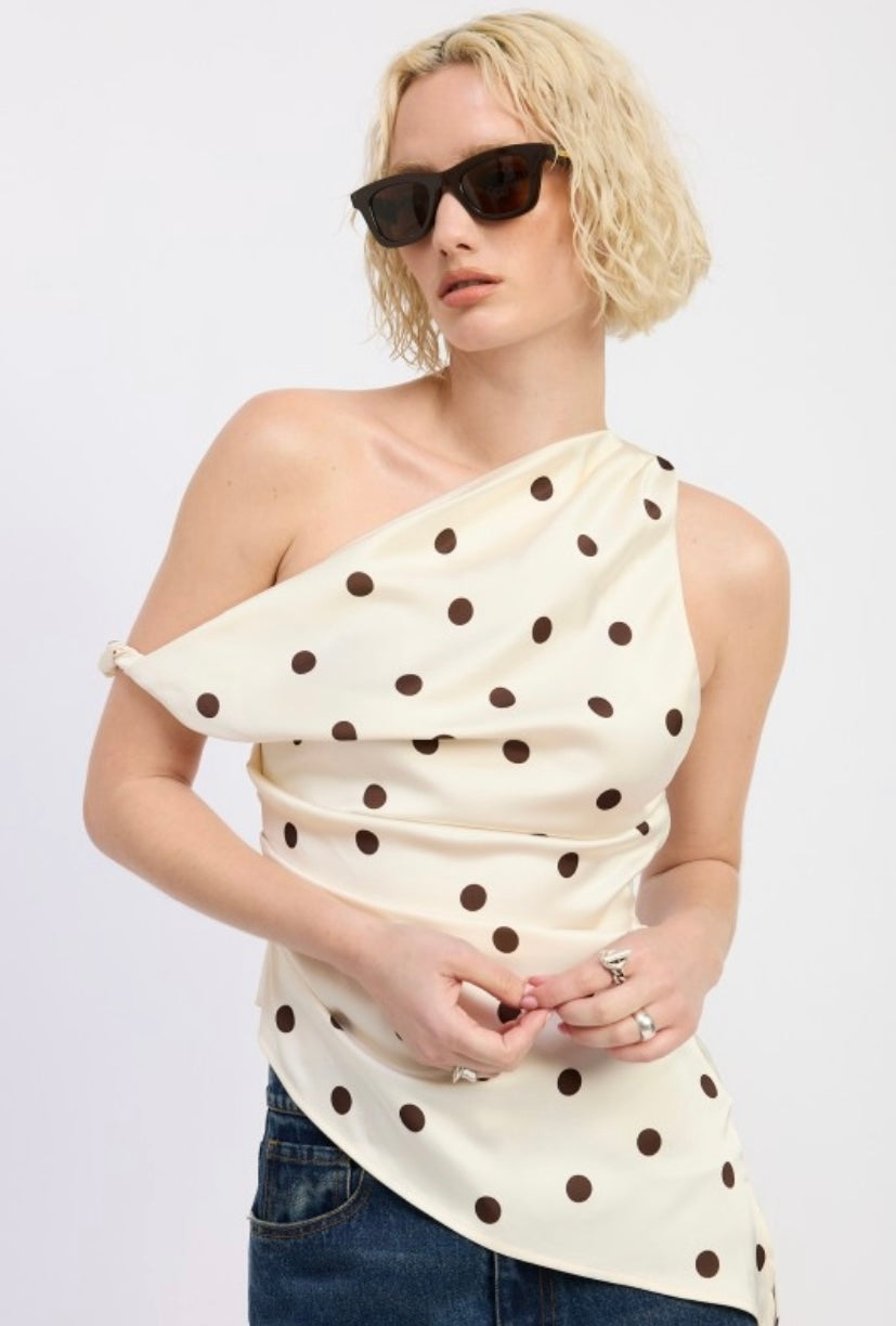 Noemi One Shoulder Top