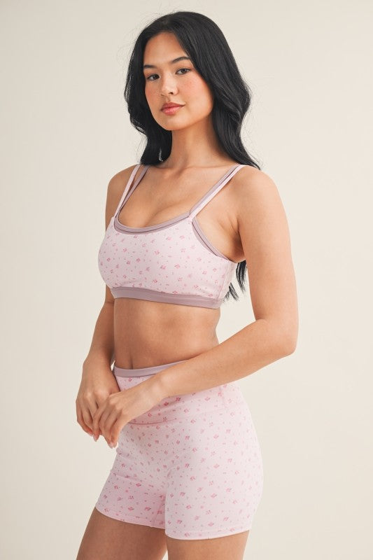 Ditsy workout set