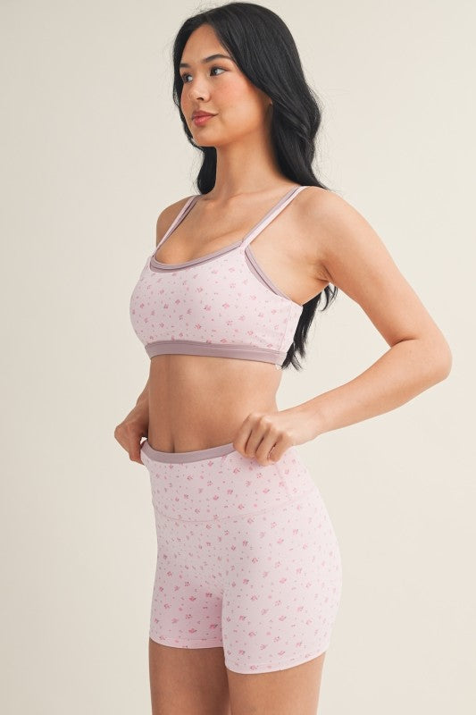 Ditsy workout set