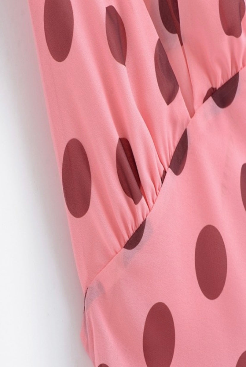 Amora Polka Dot Dress