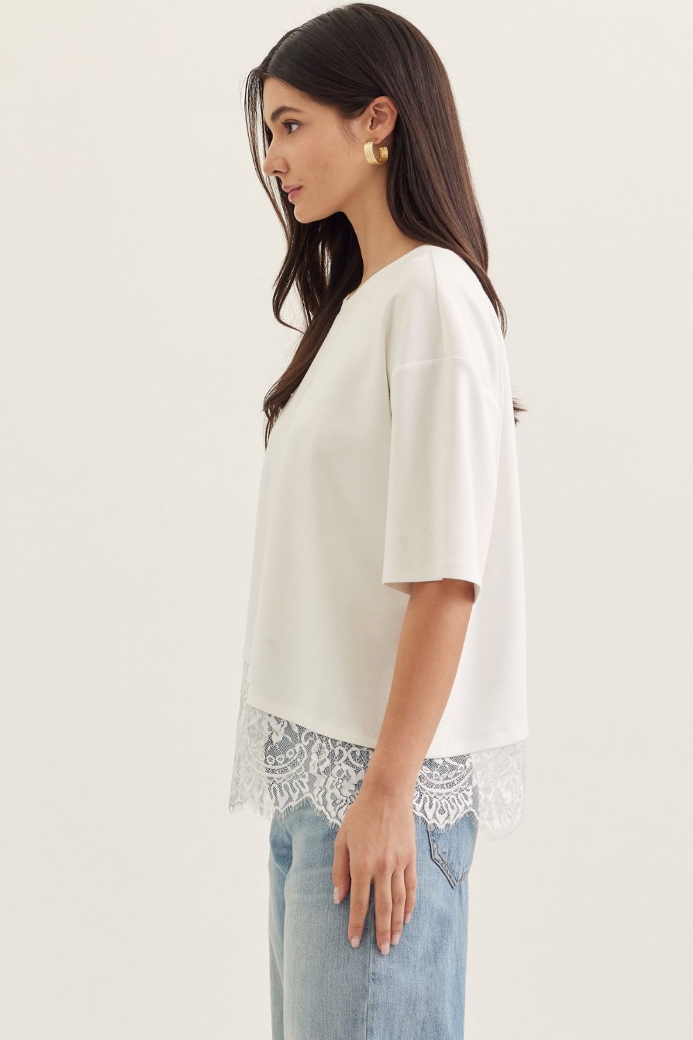 Manhattan Lace Top
