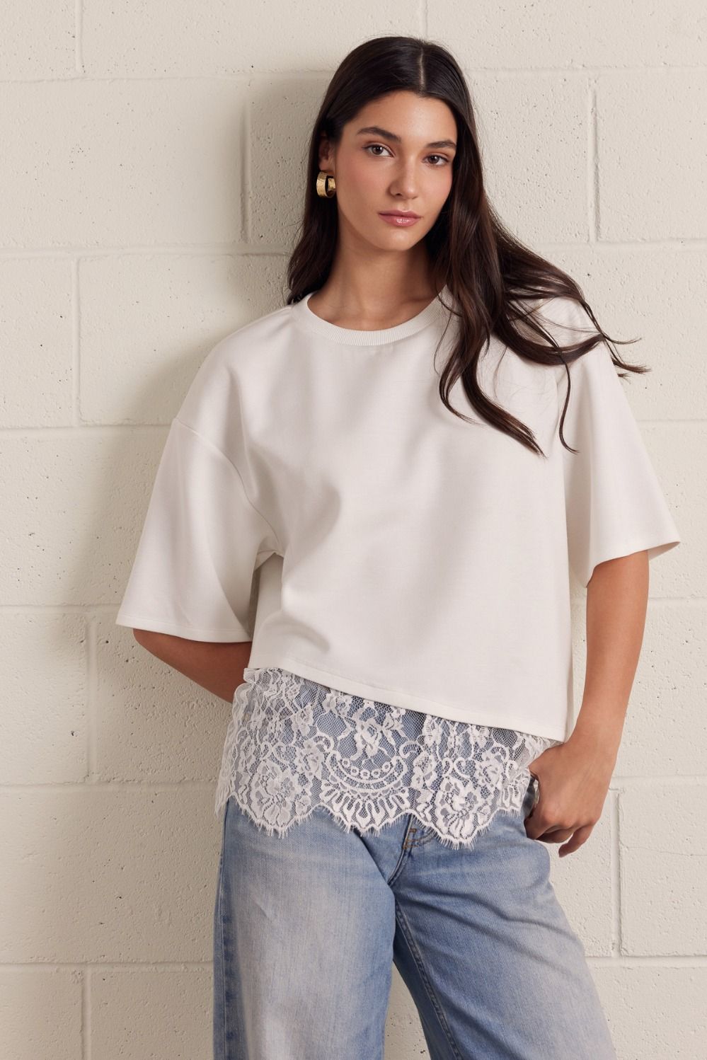 Manhattan Lace Top