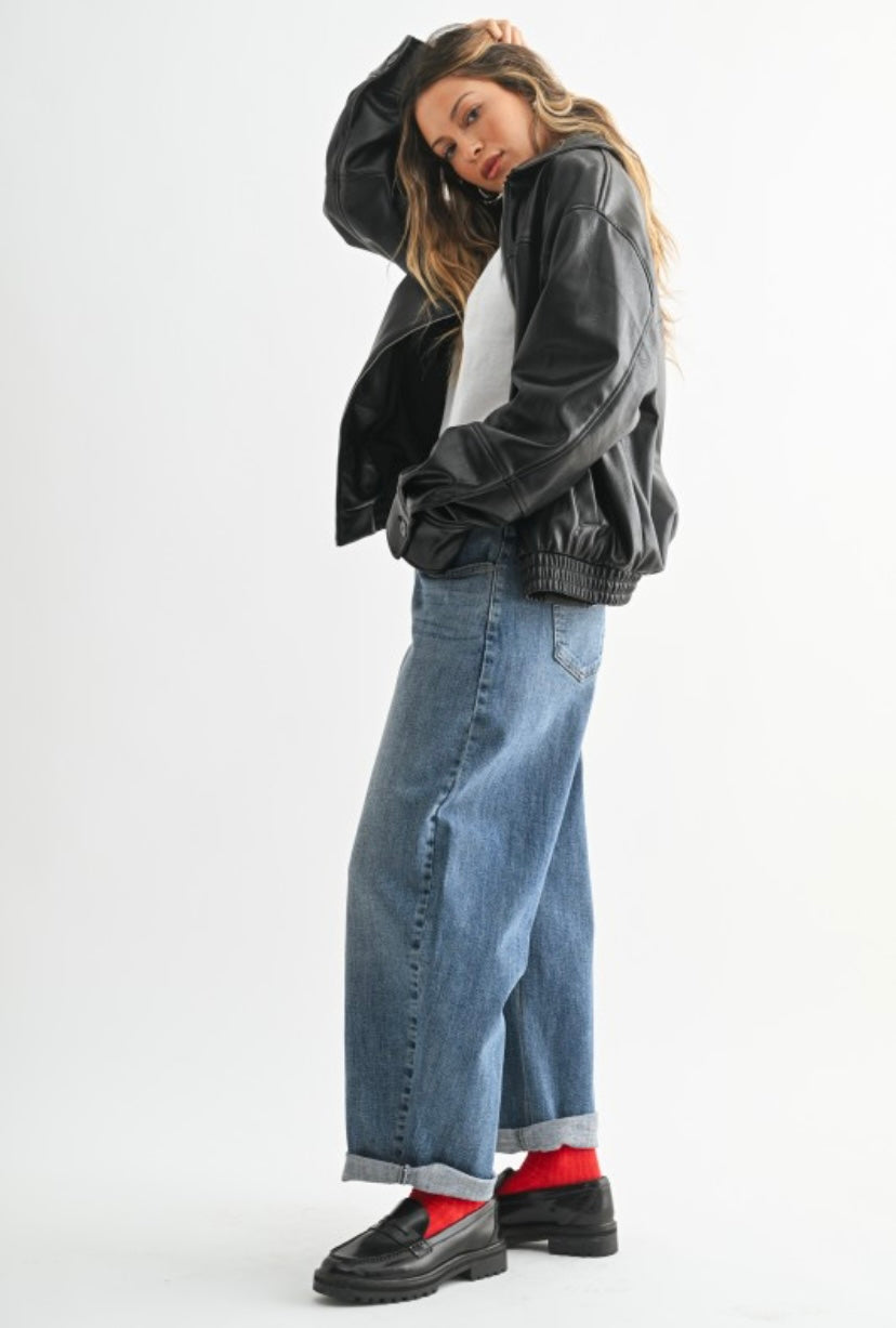 Romy Barrel Jeans