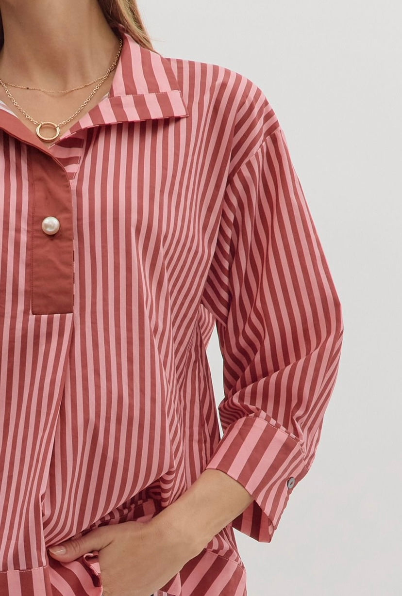 Genevieve Stripe Top